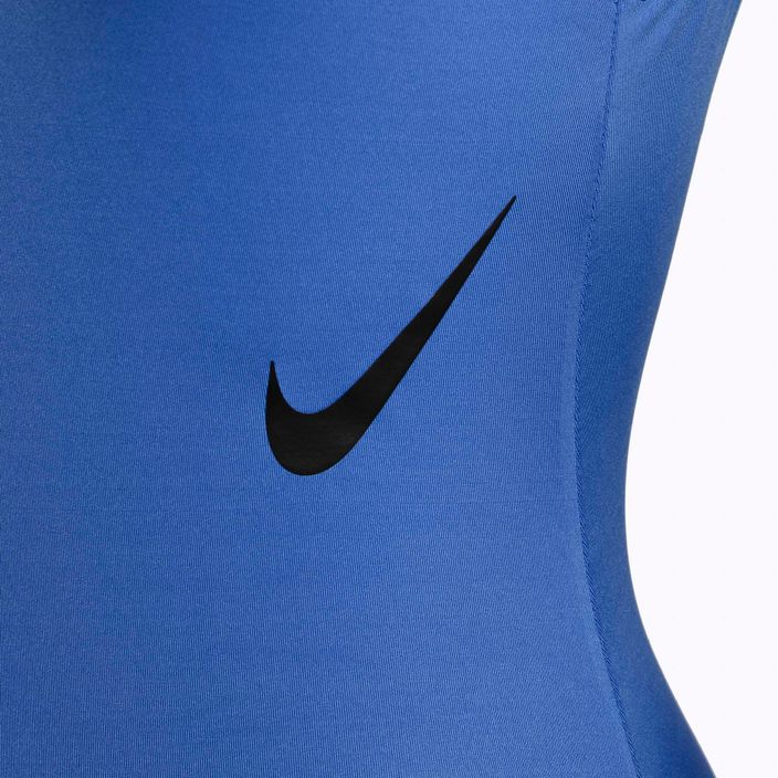 Nike Sneakerkini U-Back women's one-piece swimsuit blue NESSC254-442 4