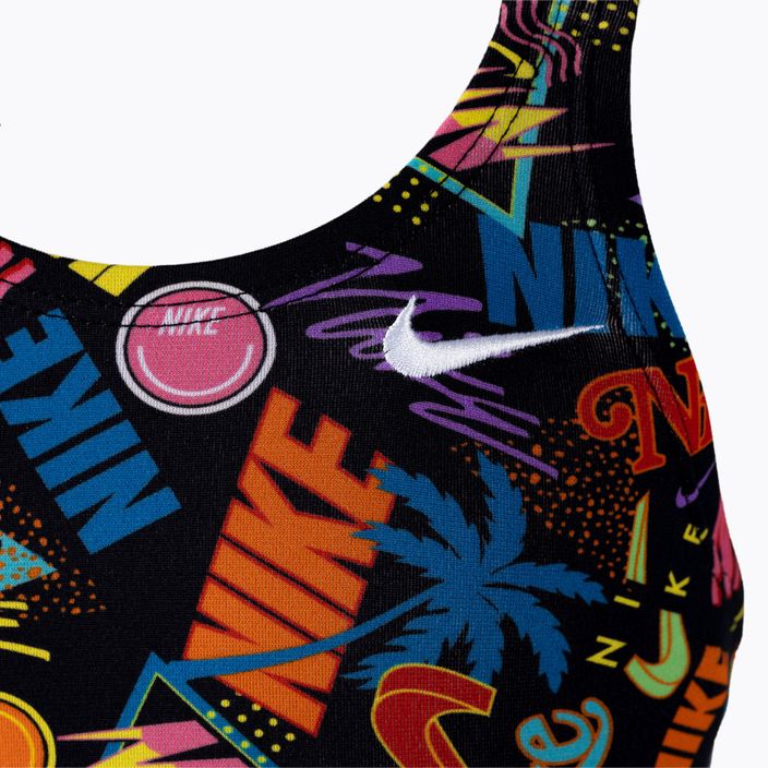 Nike Multiple Print Fastback Children's One-Piece Swimsuit Colour NESSC755-737 3