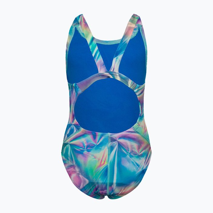 Nike Multiple Print Fastback Children's One-Piece Swimsuit Colour NESSC755-969 2