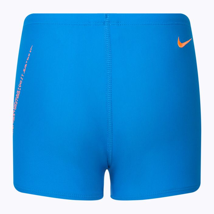 Nike Jdi Swoosh Aquashort children's swim boxers blue NESSC854-458 2