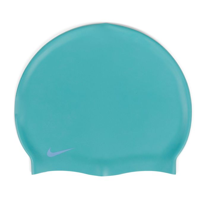 Nike Solid Silicone swimming cap blue 93060-339 2