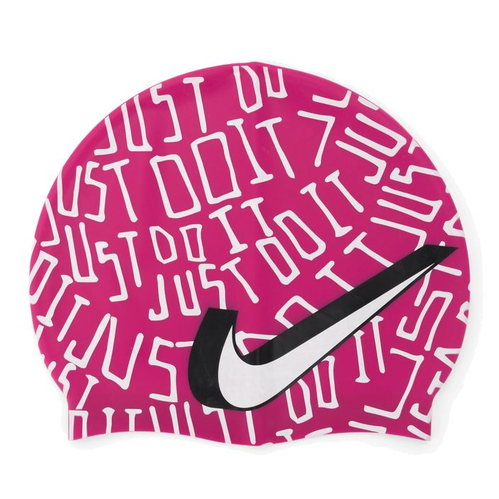 Nike Jdi Scribble Graphic 2 swimming cap pink NESSC159-672 2
