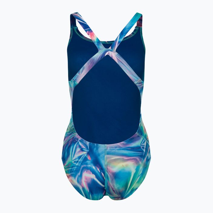 Women's one-piece swimsuit Nike Multiple Print Fastback colour NESSC010-969 2
