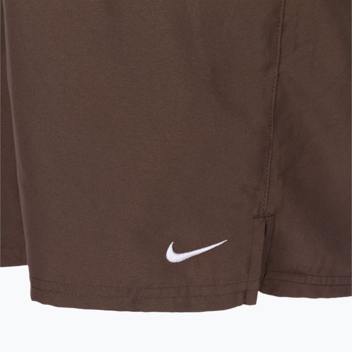 Men's Nike Essential 7" Volley swim shorts brown NESSA559-046 3