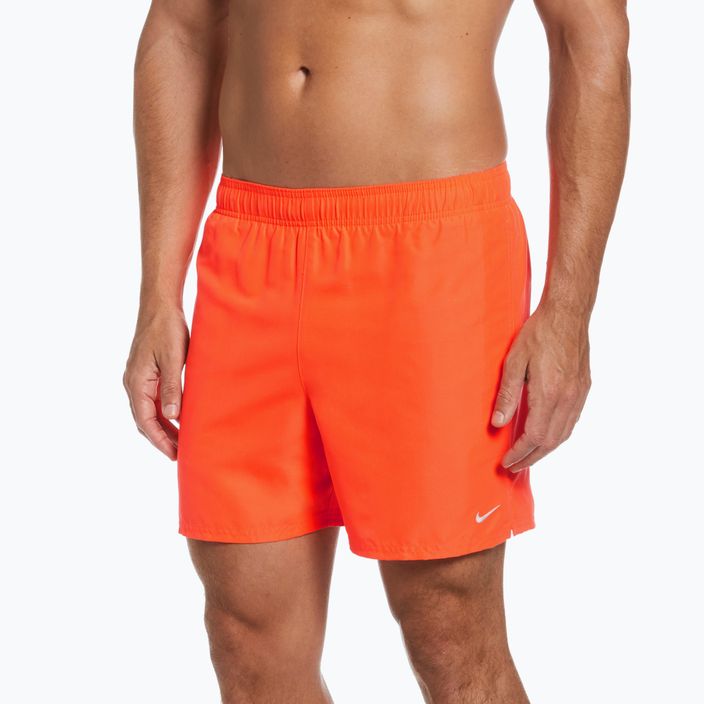 Men's Nike Essential 5" Volley swim shorts orange NESSA560-618