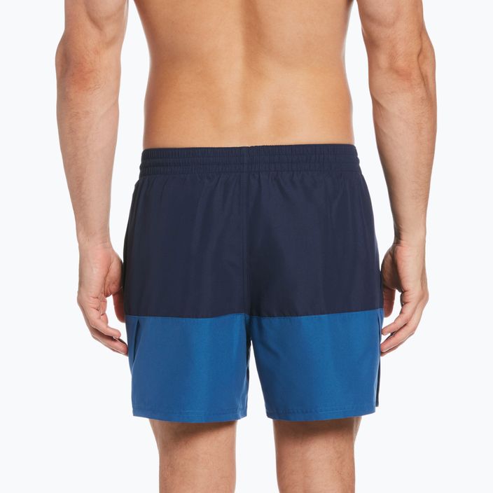 Men's Nike Split 5" Volley swim shorts navy blue NESSB451-444 7