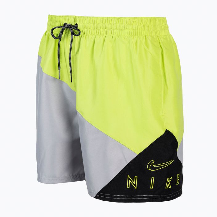 Men's Nike Logo 5" Volley swim shorts green NESSC470-001 2