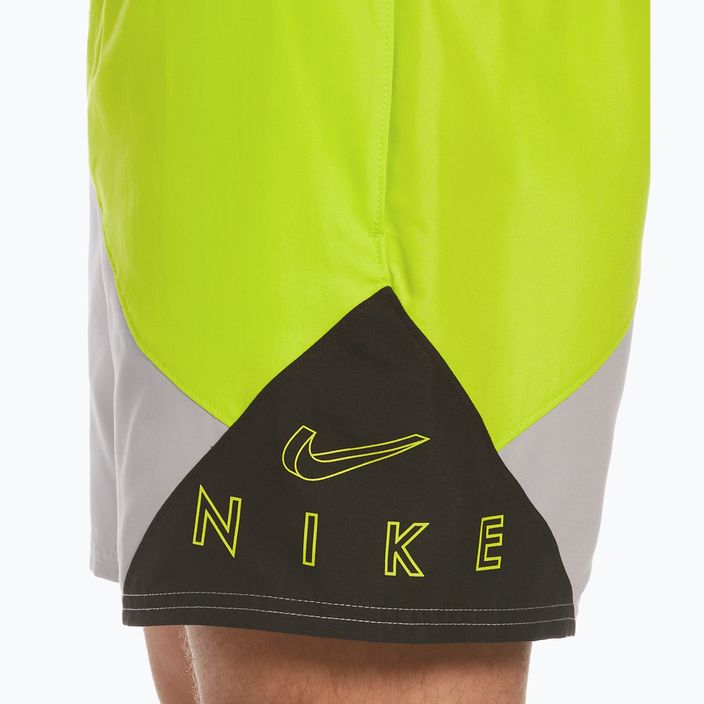 Men's Nike Logo 5" Volley swim shorts green NESSC470-001 9