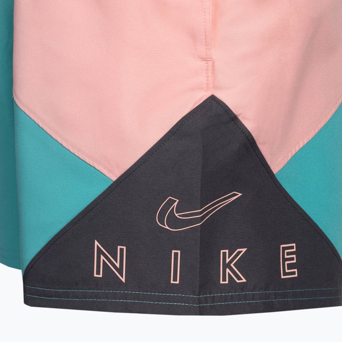 Men's Nike Logo 5" Volley swim shorts grey NESSC470-018 4