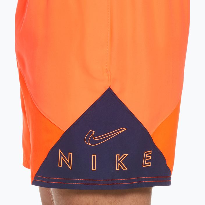 Men's Nike Logo 5" Volley swim shorts blue NESSC470-440 8