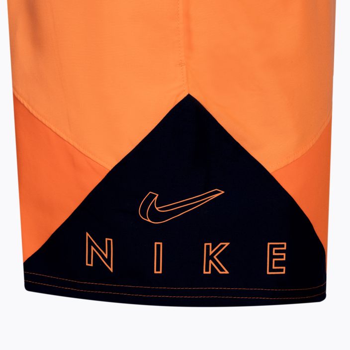 Men's Nike Logo 5" Volley swim shorts blue NESSC470-440 4