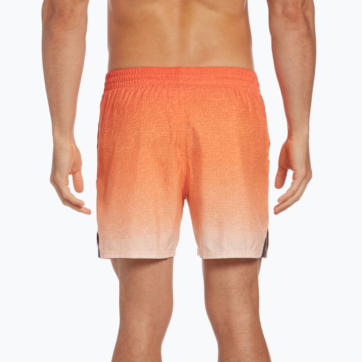 Men's Nike Jdi Fade 5" Volley swim shorts orange NESSC479-817 6