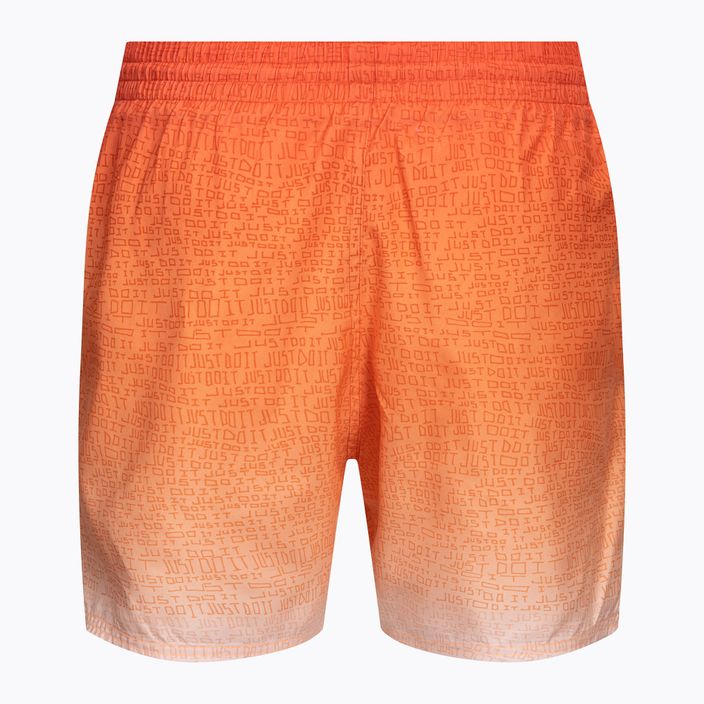 Men's Nike Jdi Fade 5" Volley swim shorts orange NESSC479-817 2