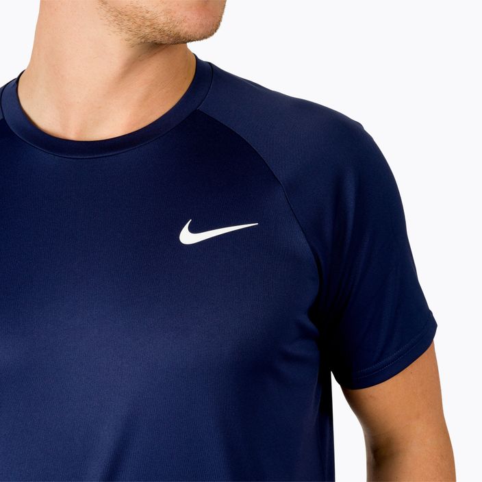 Men's Nike Essential training T-shirt navy blue NESSA586-440 5