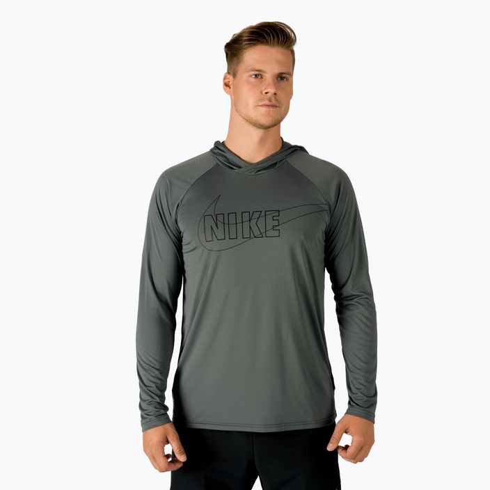 Men's training sweatshirt Nike Outline Logo grey NESSC667-018