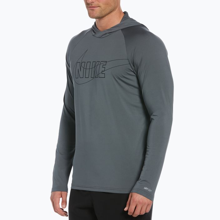 Men's training sweatshirt Nike Outline Logo grey NESSC667-018 8