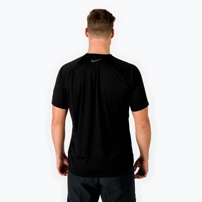 Men's training T-shirt Nike Ring Logo black NESSC666-001 2
