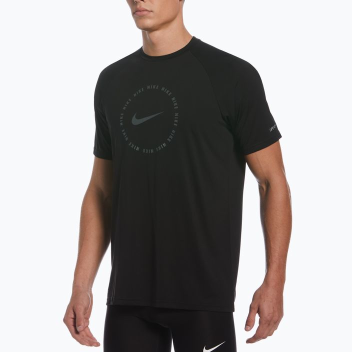 Men's training T-shirt Nike Ring Logo black NESSC666-001 8