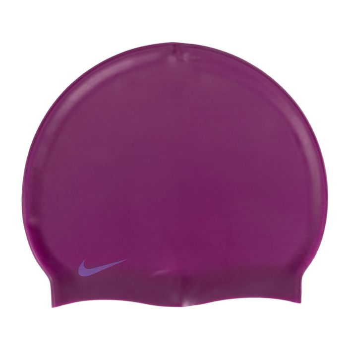 Nike Solid Silicone swimming cap purple 93060-668 2