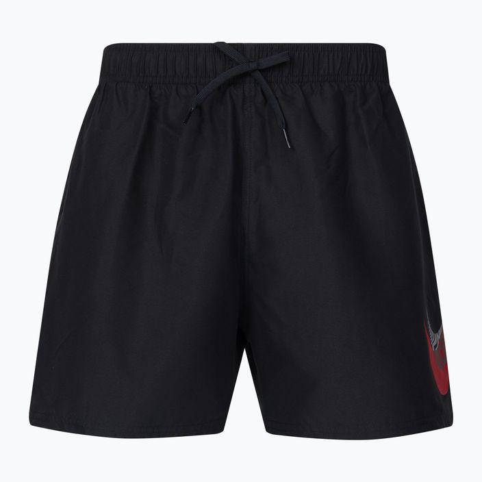 Men's Nike Liquify Swoosh 5" Volley swim shorts black NESSC611-001