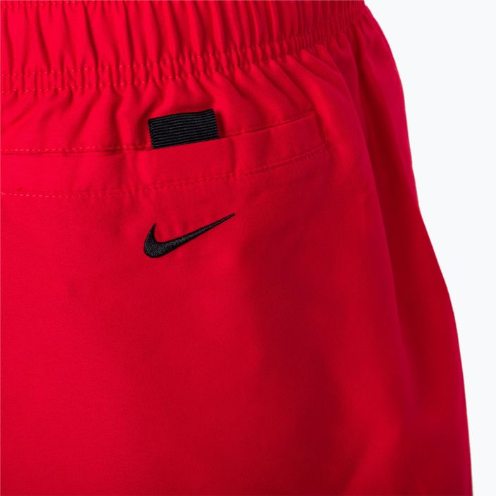 Men's Nike Liquify Swoosh 5" Volley swim shorts red NESSC611-614 4