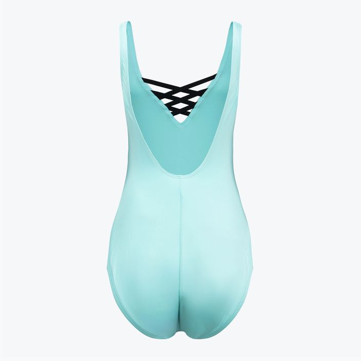 Nike Sneakerkini U-Back women's one-piece swimsuit light blue NESSC254-437 2