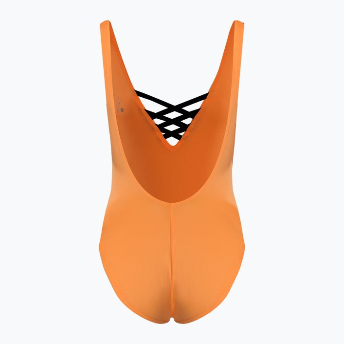 Women's one-piece swimsuit Nike Sneakerkini U-Back Peach Cream NESSC254-832 2
