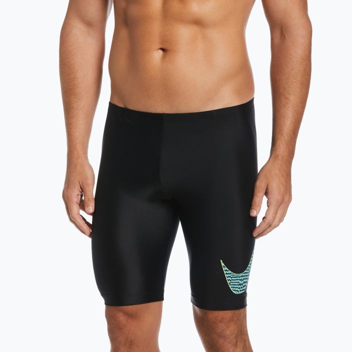 Men's Nike Multi Logo Swim Jammer black NESSC588-001 4