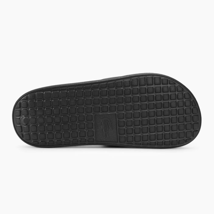 Lacoste men's flip-flops 45CMA0002 black/white 4