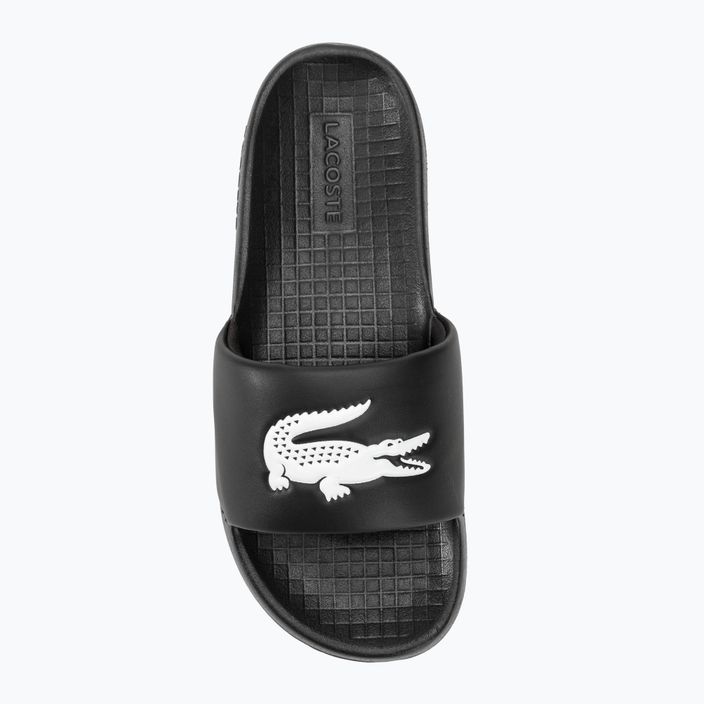 Lacoste men's flip-flops 45CMA0002 black/white 5