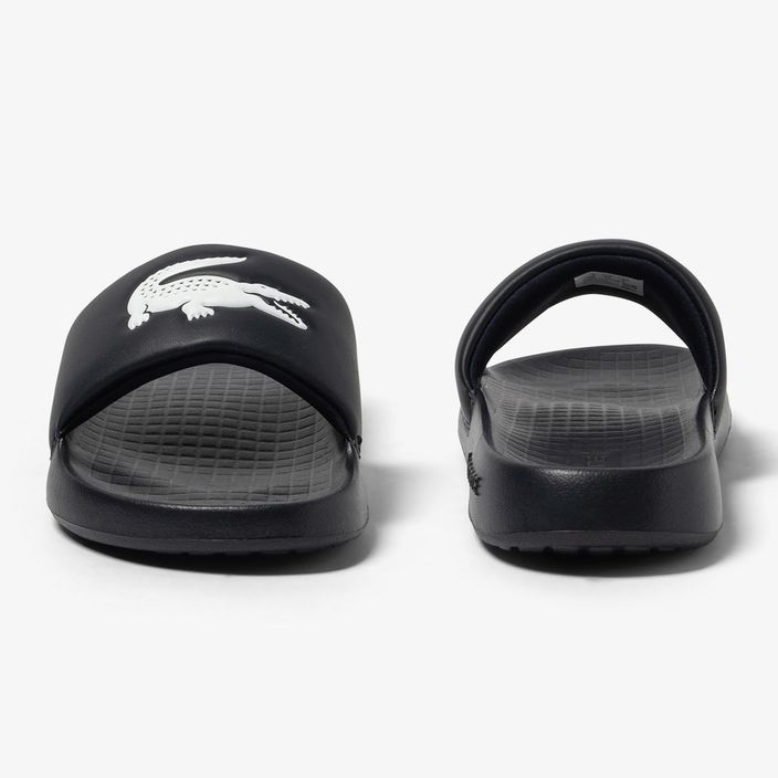 Lacoste men's flip-flops 45CMA0002 black/white 8