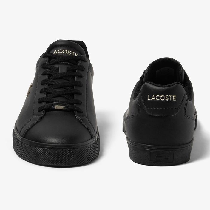 Lacoste men's shoes 45CMA0052 black/black 10