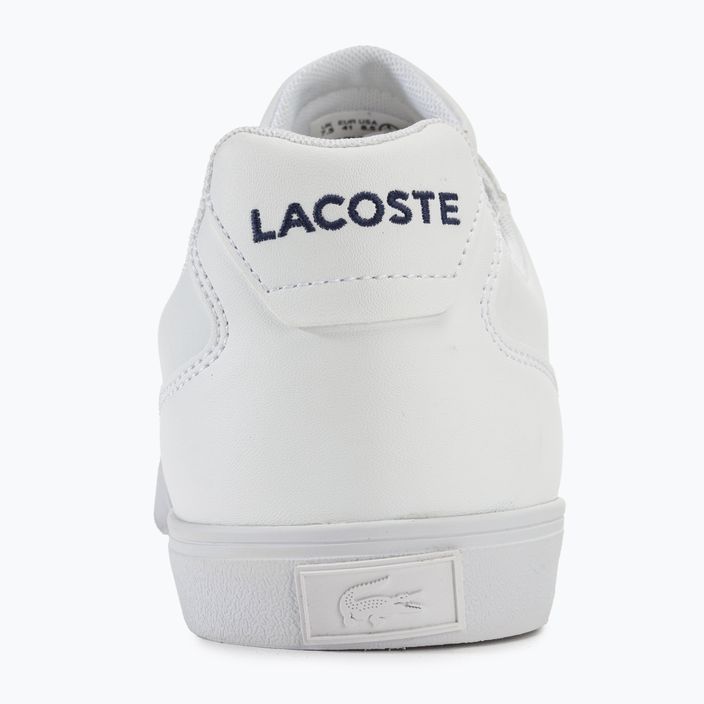 Lacoste men's shoes 45CMA0055 white/navy/red 6