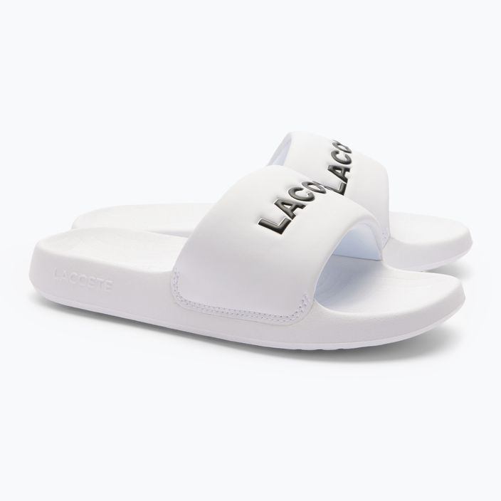 Lacoste women's flip-flops 47CFA0032 white/black 8