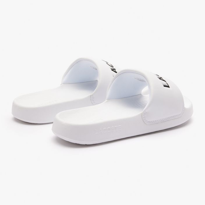 Lacoste women's flip-flops 47CFA0032 white/black 11