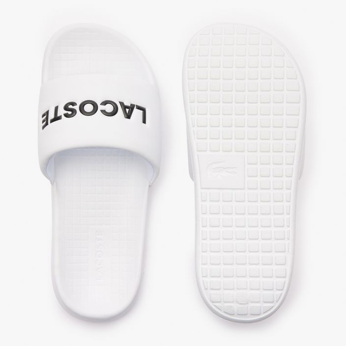 Lacoste women's flip-flops 47CFA0032 white/black 12