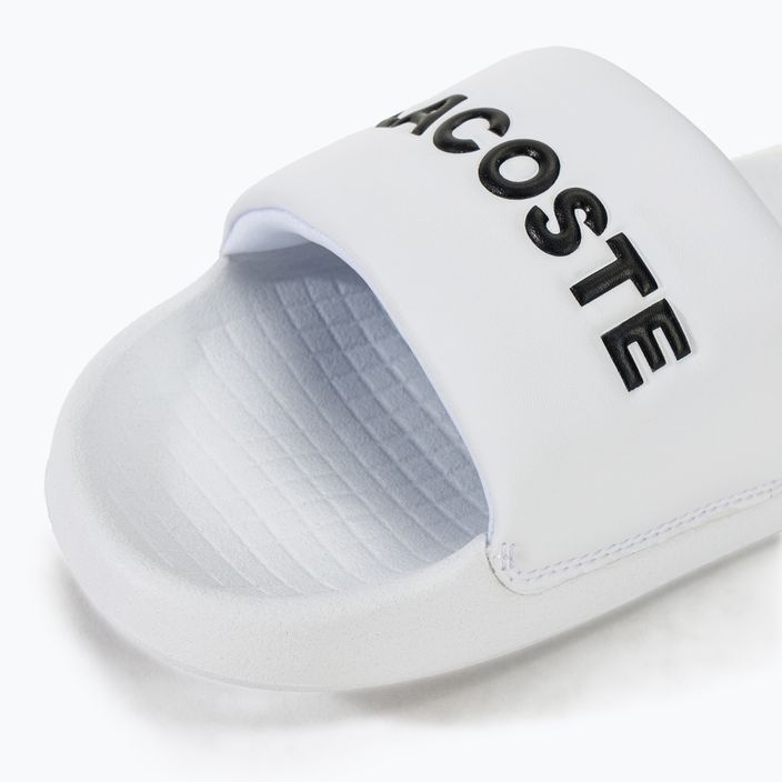 Lacoste women's flip-flops 47CFA0032 white/black 7