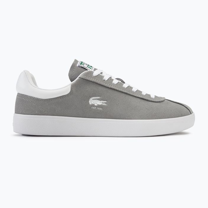 Lacoste men's shoes 47SMA0093 grey/white 2