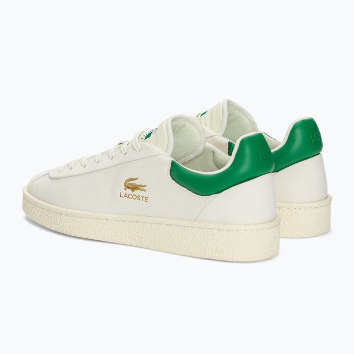 Lacoste men's shoes 47SMA0040 white/green 3