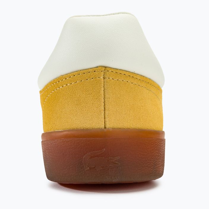 Lacoste men's shoes 47SMA0041 yellow/gum 6