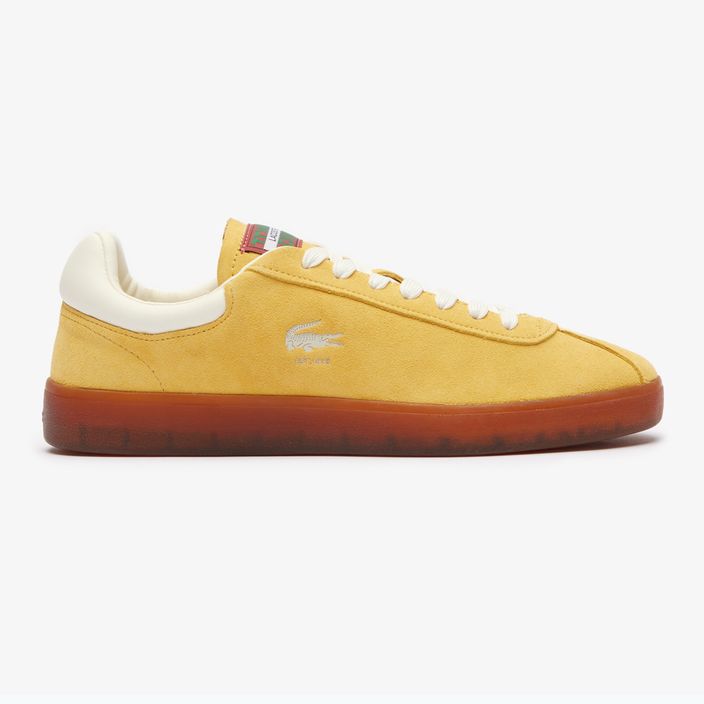 Lacoste men's shoes 47SMA0041 yellow/gum 9