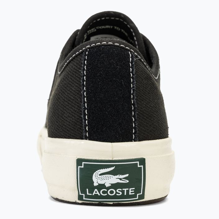 Lacoste women's shoes 47CFA0006 black / off white 6
