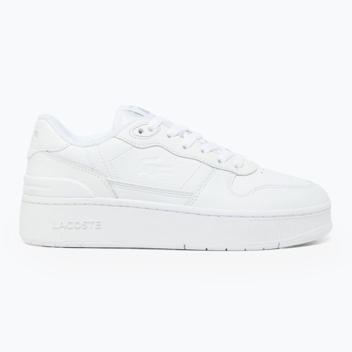 Lacoste women's shoes T-Clip Platform white