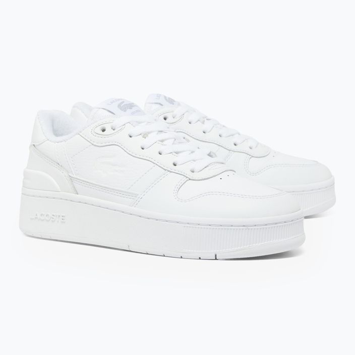 Lacoste women's shoes T-Clip Platform white 2