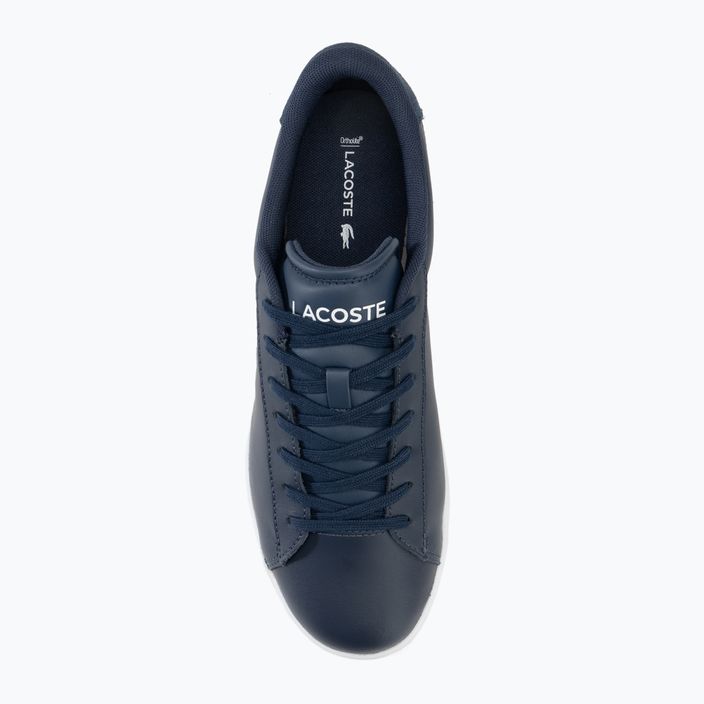 Lacoste Carnaby men's shoes navy/white 5