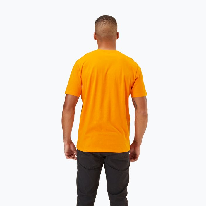 Men's Rab Stance Logo SS trekking t-shirt orange QCB-08-SUN 2