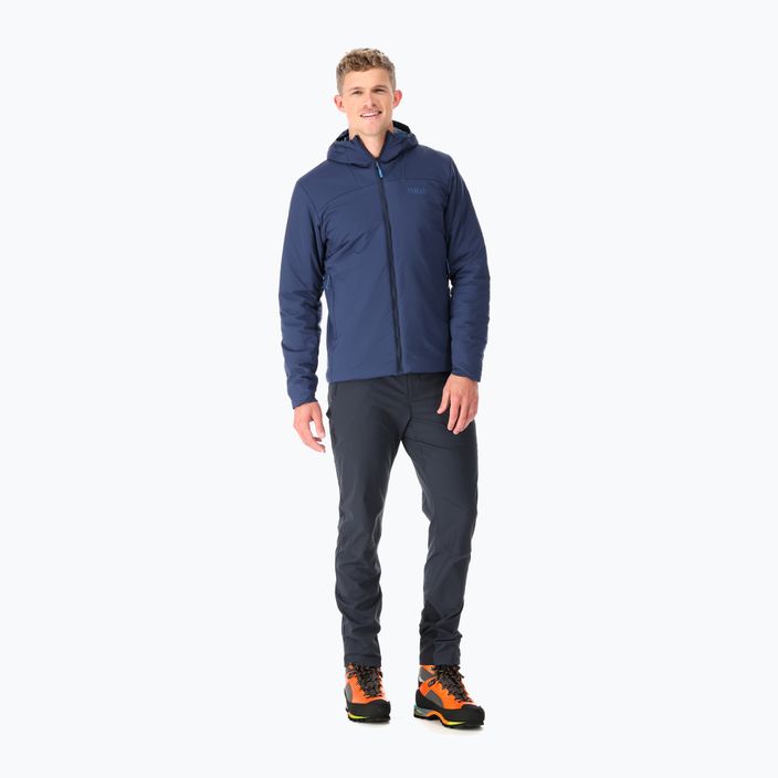 Men's insulated jacket Rab Xenair Alpine Light navy blue QIP-01 3
