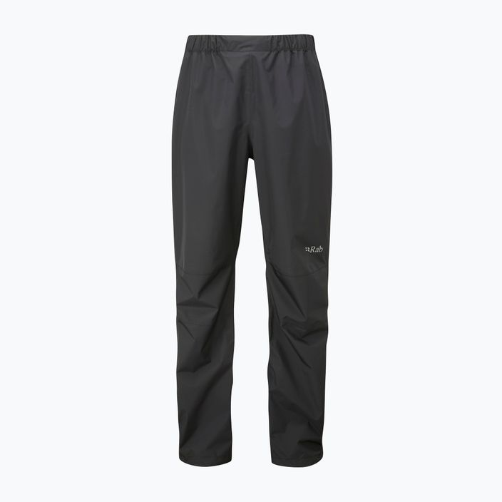 Rab Downpour Eco FZ men's rain trousers black QWG-86 4