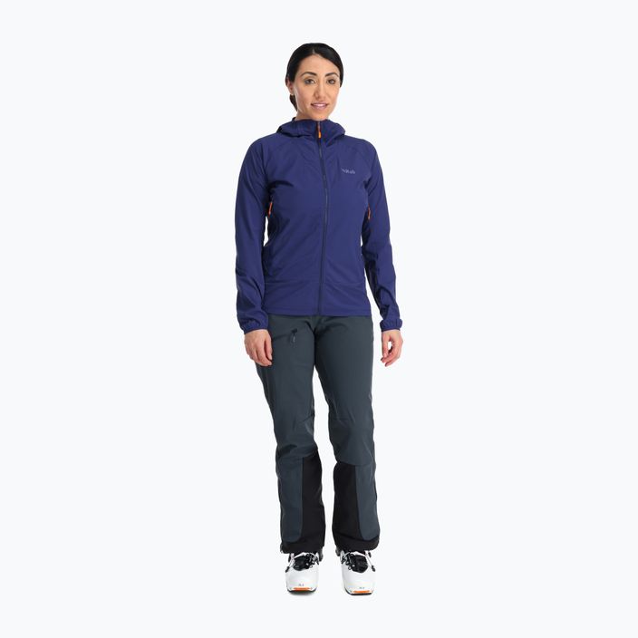 Women's softshell jacket Rab Borealis blue QWS-39-PTB-08 3