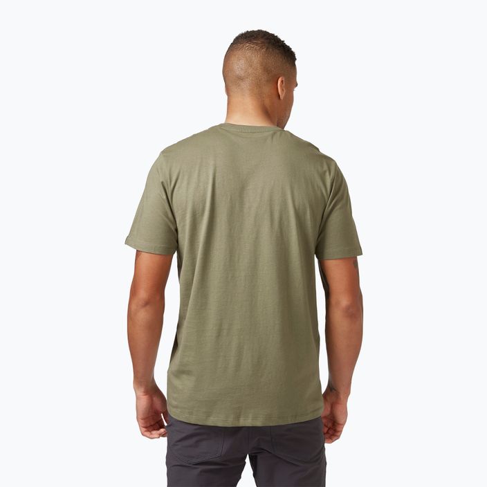Men's Rab Stance Logo light khaki T-shirt 3